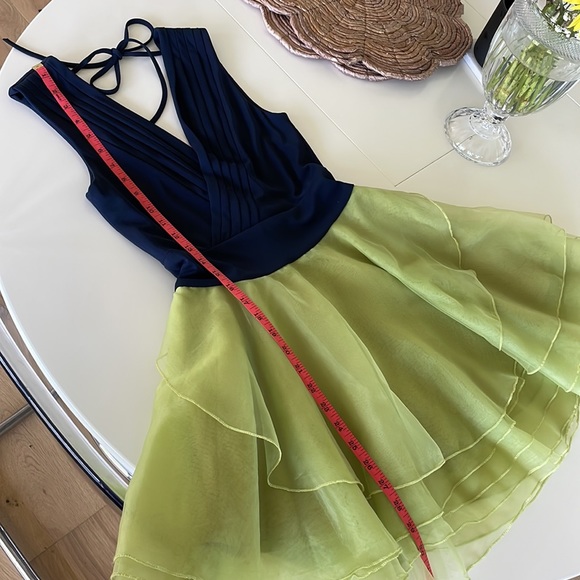 Two Toned Full Skirt Fumblin’ Dress - Picture 7 of 7